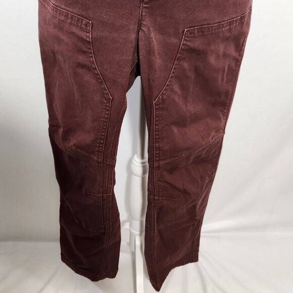 Duluth Trading Women's Size 12x29 Red Clay Fire Hose Zip Carpenter Pants Outdoor - Picture 3 of 15